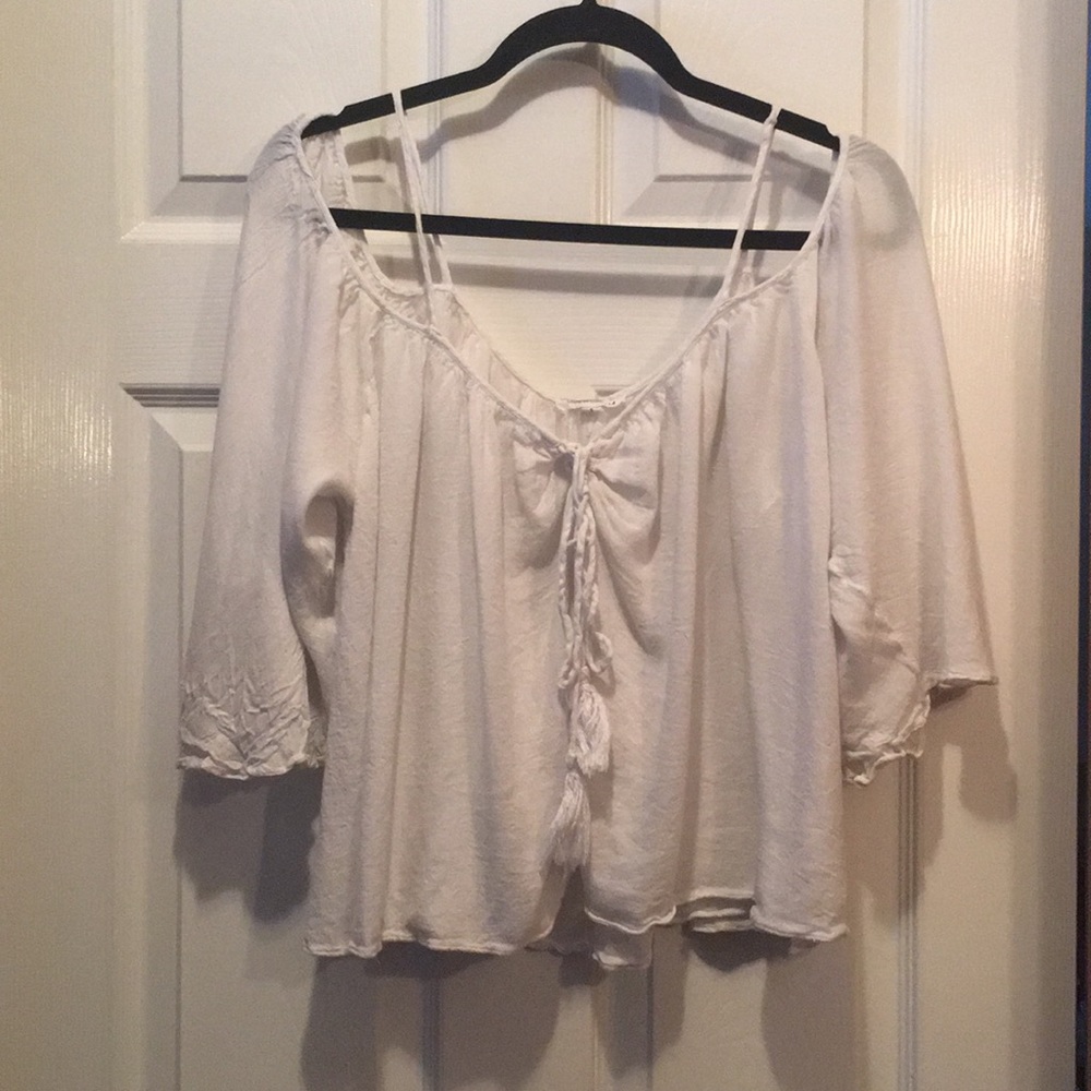 Cotton candy LA, blouse off shoulder